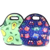 Neoprene Lunch Bag For Women Lunch Bags Picnic Handbag With Tableware Pocket Children Snacks for Women Kids LX3615