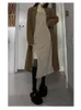 Повседневные платья nicemix Женщины французское платье темперамента 2023 Нежное универсальное с длинным рукавом одежда мода простая женская одежда