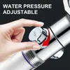 Głowice prysznicowe w łazience LED łazienka ręczna zmiana kolorów czujnik temperatury Woda Oszczędzanie Woda Filtr pod wysokim ciśnieniem J230303