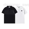 T-shirt da uomo Camicie estive firmate da uomo ops Camicia con stampa di lettere Uomo Donna Abbigliamento Maniche bianche ees Polo taglia M-xxl Stampato con 3PIP corto