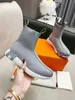 Luxe heren Hoge vrijetijdsschoenen Stuiterende sneakers Technische suède Geitenleer Sport Lichte zool Trainers Italië Merken Heren Casual Wandelschoenen Maat 38-46