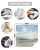 Table Napkin Sunset Sea Scenery Painting 4/6/8pcs Cloth Decor Dinner Towel For Kitchen Plates Mat Wedding Party Decoration