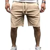 Shorts masculinos de verão masculino short casual sworts spandex homens exercícios no joelho de amarração de arremetos de molhos de fitness homme curto homme g230303