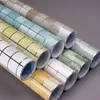 Naklejki ścienne wodoodporne papierowe papierowe płytki samoprzylepne tapeta aluminiowa folia zarośla mozaika domowa kuchnia wystrój zaopatrzenia