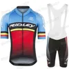 Zestawy wyścigowe 2023 Ridley Rincon Cycling Jersey Zestaw Mężczyźni Ubrania Letnie Rower Rower Rower Suits Mtb Ropa Ciclismo Maillot