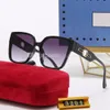 2023 高級最高品質のサングラスブランドラウンドピンクデザイナーサングラス女性のためのメタルサングラス男 UV400 グラデーションデザイナー眼鏡女性