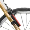 Lumières de vélo 1PC Feu arrière de vélo Avertissement arrière Longue bande Cob Batterie de sac à dos étanche