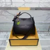 Topp lyxväskor Designer Fendi Bag Kvinnor äkta läder crossbody lyxig Tygväskan axelhandväskor plånbok hög kapacitet shopping handväska