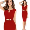 Abiti casual Summer Women Dress Party Black Red Fanhi