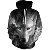 Heren Hoodies Europa en de Verenigde Staten 3D Prismatic Digital Printing Long-mouwen Hooded paar Sweatshirts HOB-02