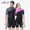 Wetsuits Drysuits Dive Sail 1 5mm Neopren Wetsuit Erkekler Kadın Uzun Kısa Kollu Bagaj Yüzme Sörf Sörf Güvenlikleri 230303