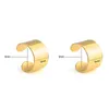 Atrás Brincos Jóias Brinco Presente Aço Inoxidável Ear Cuffs Ouro Falso Piercing Clipes Nas Orelhas Moda Feminina