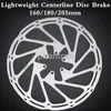 Cykelgrupper 2 st fit SRAM Rotor Bicycle Disc Brake 160mm 180mm 203mm Centerline Hydraulic Brakes S High Strength MTB S 230303
