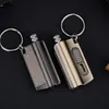 10pcs briquet à huile de kérosène portable avec couteau utilitaire outil de survie en plein air étanche porte-clés silex allume-feu camping pique-nique