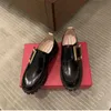 Scarpe da design di scarpe casual di marca 100% in pelle vera cuoio lettiglia italiano scarpe da donna trapano per trapano lacci traspiranti con stagioni in scatola w 47