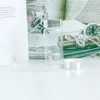 Butelki do przechowywania 65 ml szkliste kasety bagienne mają spiralną plastikową pokrywę z srebrnymi styczną mini folie rzemieślnicze używane jako cukierki garnek z jedzeniem 24pcs