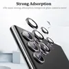 CD Metal Circle Metal Ring Camera Lens Protector met eenvoudige installatievak voor Samsung Galaxy S23 Plus S23 Ultra S22