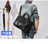 Briefcases Fashion Casual Genuine Leather Men's Briefcase Luxury Design Natural Real Cowhide Handbag Laptop Shoulder Messenger Bag