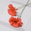 Fleurs décoratives 32 cm soie artificielle Gerbera pour mariage décoration de la maison fausse fleur bricolage guirlande Scrapbook fournitures accessoires