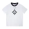 Camiseta de diseñador para hombre de lujo Camisetas con letras impresas en blanco y negro Camisetas de manga corta con diseño de marca de moda Tamaño asiático S-XXL
