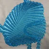 Nowa piękna niebieska akrylowa kryształowa dziewczyna koralika INS Codzienna przenośna torba na jedno ramię 230304