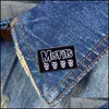 Accessoires de bande dessinée Misfits Broche Acclimaté Chorus American Horror Punk Rock Band Badge Drop Delivery Bébé Enfants Maternité Produit Dh9Em