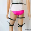 Belts European And American Sexy PU Belt Leather Thigh Loop Multi-layer Leg Garter One-piece Waist Body Accessories