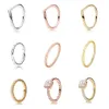 925 Mulheres prateadas FIT PANDORA RING ORIGINAL COROW COROWN RENS