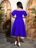 Платья для вечеринок AOMEI Вечернее платье для женщин Плиссированное лоскутное платье с прозрачной сеткой и бисером Трапеция с рукавом-фонариком Элегантное мероприятие Африканские платья