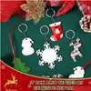 Christmas Decorations Sublimation Wooden Blank Pendants Ornament Doublesided Mdf Pendant Bk Tree Commemorative Discs Supplies For Di Dh1Gk
