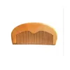 Spazzole per capelli 1 Pz Pettine in legno pesca naturale Tasca per barba 11.5X5.5X1Cm Drop Delivery Products Care Styling Dhcbc