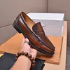 2023 Men's Dress Shoes Genuine Leather Walking Loafers Elegant Business Party Brand Designer Fashion Oxfords Outdoor Casual Flats Size 38-45