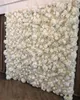 2023 40x60cm Silk Rose Flower Wall Artificial Flowers DIY Wedding Wall Decor Photography Backdrops Baby Shower Hair Salon Background