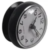 Wall Clocks 2X 7Cm Waterproof Kitchen Bathroom Shower Clock Suction Cup Sucker Black