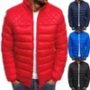 ZOGAA Men Winter Coat Men Clothes 2019 Bubble Coat Casual Streetwear 4 Colors Zipper Stand Puffer Jacket Plus Size3XL Parka275L