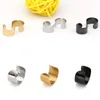 Atrás Brincos Jóias Brinco Presente Aço Inoxidável Ear Cuffs Ouro Falso Piercing Clipes Nas Orelhas Moda Feminina