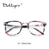 نظارات شمسية إطارات Dollger Super Light Greases Frames Frames Women Men Black Soft Vane Pad Student Eyewear Prescription Optical Protical Seglasses S1286