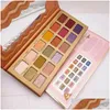 Lidschatten Weihnachtskürbis Lidschatten 18 Farben Klassische Gewürzpalette Make-up Mattschimmer Tropfenlieferung Gesundheit Schönheit Augen Dh2Pb