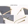 Sunglasses Fashion Vintage Big Frame Square Women Men Designer Travel Driving Sun Glasses For Female Shades UV400SunglassesSunglasses