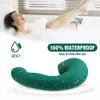 Vibromasseur de succion Masseur de stimulation Vibration à 10 fréquences Sucer la stimulation du point G Stimulation du vibrateur du point G féminin massage Masturbation jouet adulte ZD135