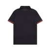 Camisa Polo Masculina de Alta Qualidade Bordada T-shirt Tamanho M-3XL Manga Curta Verão Casual Algodão Camisas Polo Masculinas