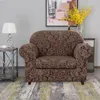 Chair Covers 2Pc/Set Jacquard Sofa Cover Elastic 1/2/3 Seater Couch Living Room Washable Slipcover With Cushion Bezug