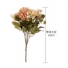 Decorative Flowers Autumn Chamomile Bouquet INS Style Artificial Home Decoration Wedding Fake For