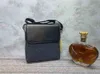 Manlig affärs axelväska tvärsnitt datorförpackning lutande väska mäns handväskor satchel lyx designer dokumentsäckar berömt modearbetspaket