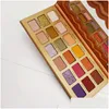 Lidschatten Weihnachtskürbis Lidschatten 18 Farben Klassische Gewürzpalette Make-up Mattschimmer Tropfenlieferung Gesundheit Schönheit Augen Dh2Pb