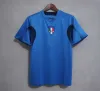 Camisas de futebol da Itália retrô 1982 1988 1990 1994 1996 1998 2000 2002 2004 2006 camisa de futebol T italia uniformes T italia Goleiro BUFFON MALDINI DEL PIERO TOTTI VIERI 23 24