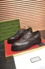 2023 Mens Dress Shoes Designer Business Casual Loafers Brand Echt lederen Ademend Patchwork Nieuwe stijl Fashion Male feest Flats Maat 38-45