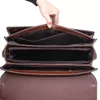 Pasta masculina maleta com trava de senha maleta de negócios bolsa mensageiro de ombro de grande capacidade bolsa para computador