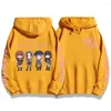 Sweats à capuche pour hommes Kpop rose sweats mignon graphique imprimé pulls à manches longues hiver décontracté chaud hauts à capuche femmes filles