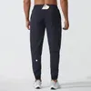 LL Hommes Jogger Pantalons Longs Sport Yoga Tenue Séchage Rapide Cordon De Gym Poches Pantalons De Survêtement Pantalon Casual Taille Élastique Fitness Designer Pant Mens666